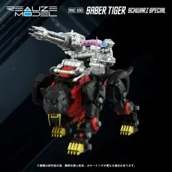 Zoids figurine 1/100 Plastic Model Kit RMZ-006 Saber Tiger Schwarz Special 19 cm     | 4904810939719