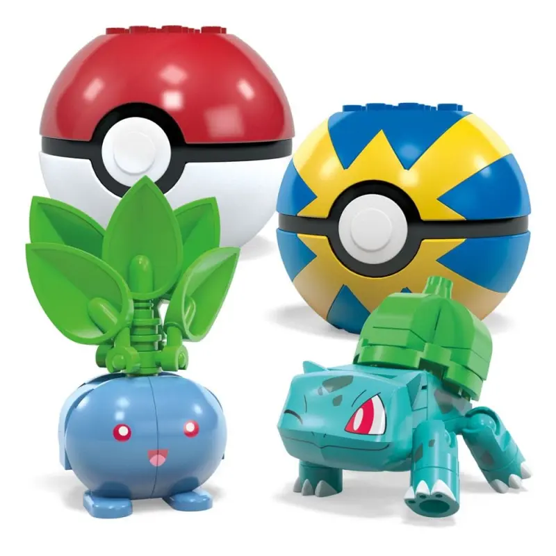 Pokémon jeu de construction MEGA 4 Pokemon Plante | 0194735219421