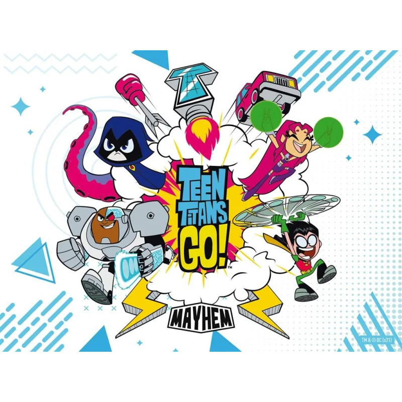 jeu : Teen Titans Go ! Mayhem
éditeur : CMON
version française