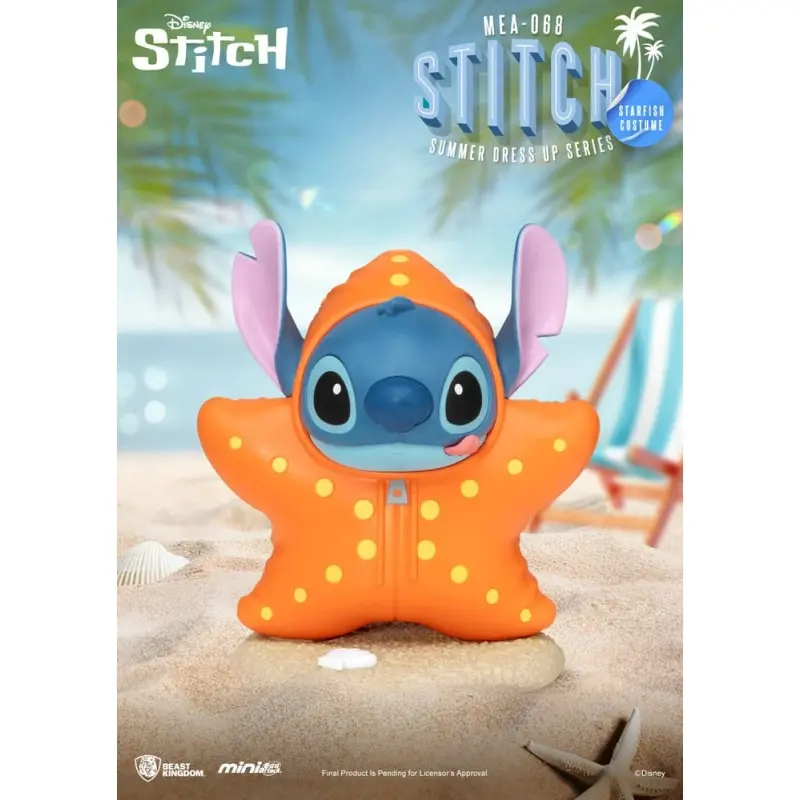 Lilo & Stitch assortiment figurines Mini Egg Attack Stitch summer dress up Series 10 cm (6) | 4711385241471