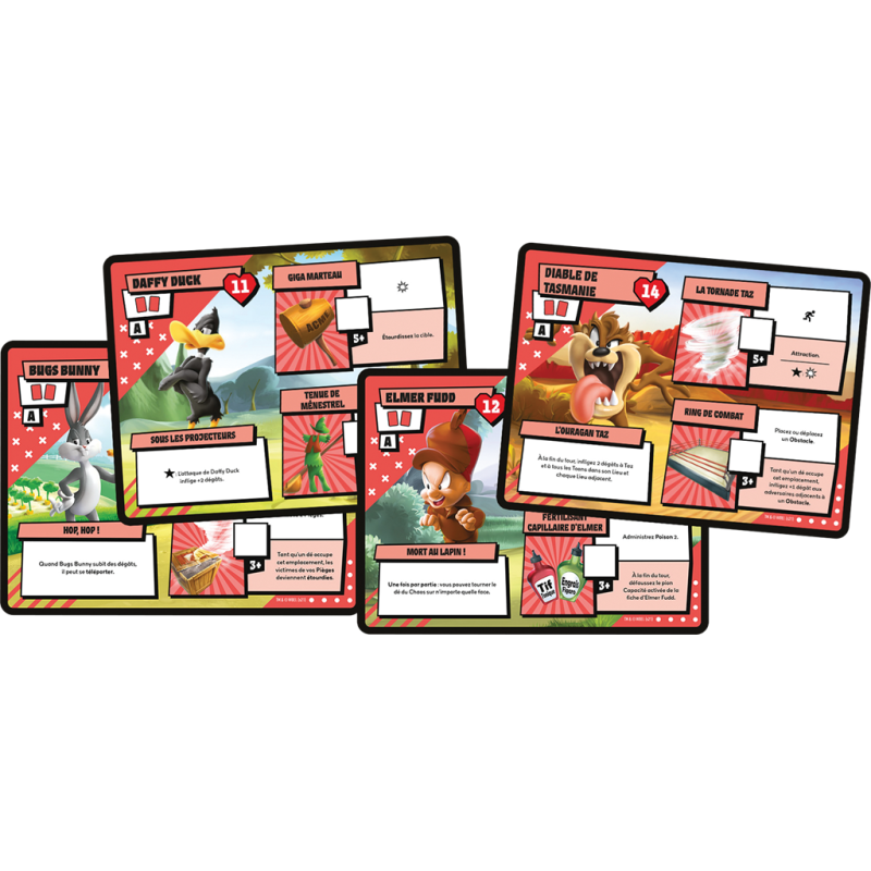jeu : Looney Tunes Mayhem
éditeur : CMON
version française