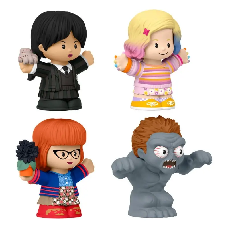 Wednesday pack 4 minifigurines Fisher-Price Little People Collector 6 cm | 0194735222995