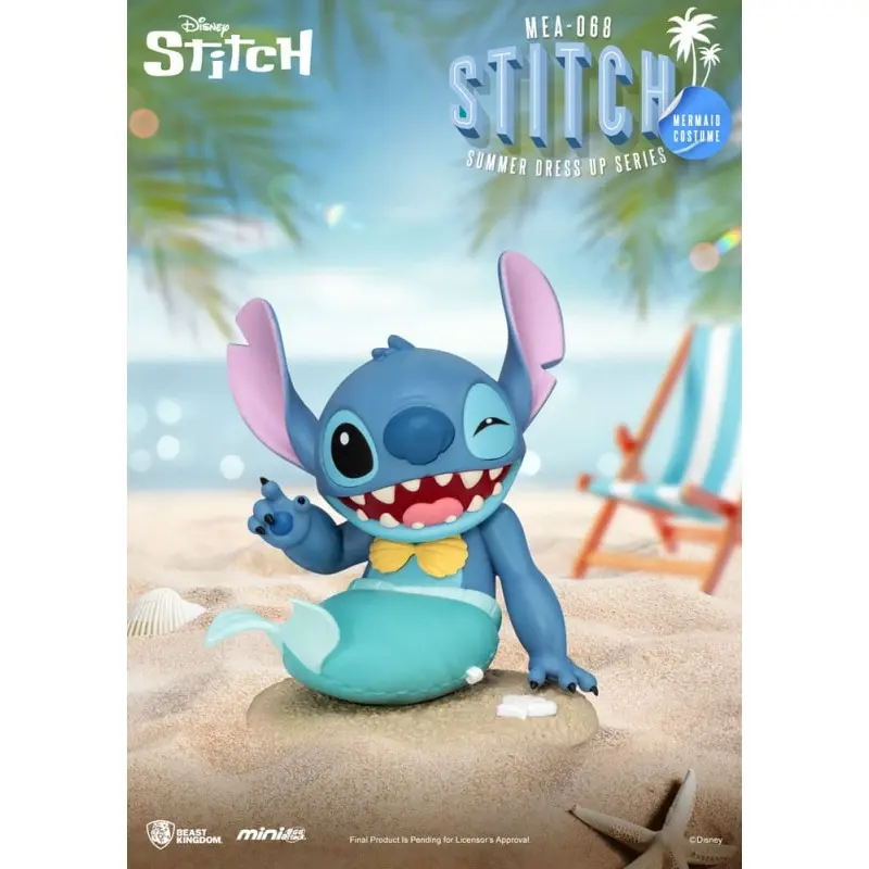 Lilo & Stitch assortiment figurines Mini Egg Attack Stitch summer dress up Series 10 cm (6) | 4711385241471