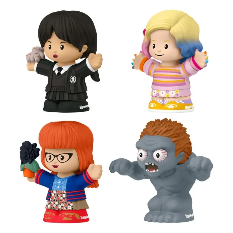 Wednesday pack 4 minifigurines Fisher-Price Little People Collector 6 cm | 0194735222995