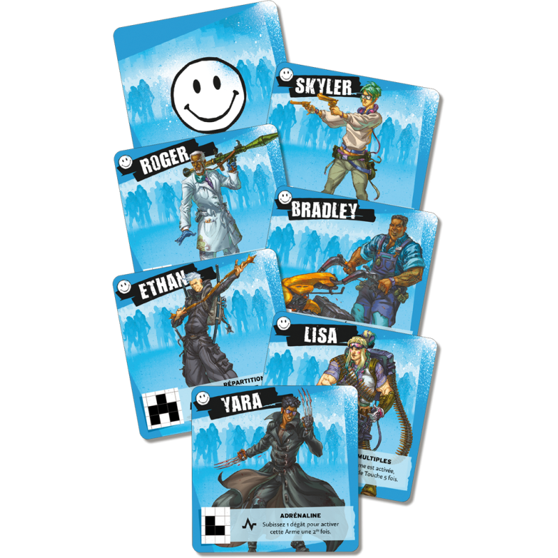 jeu : Zombicide Gear Up
éditeur : CMON
version française