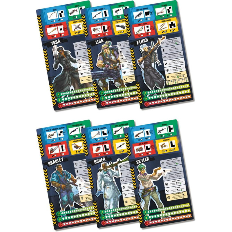 jeu : Zombicide Gear Up
éditeur : CMON
version française