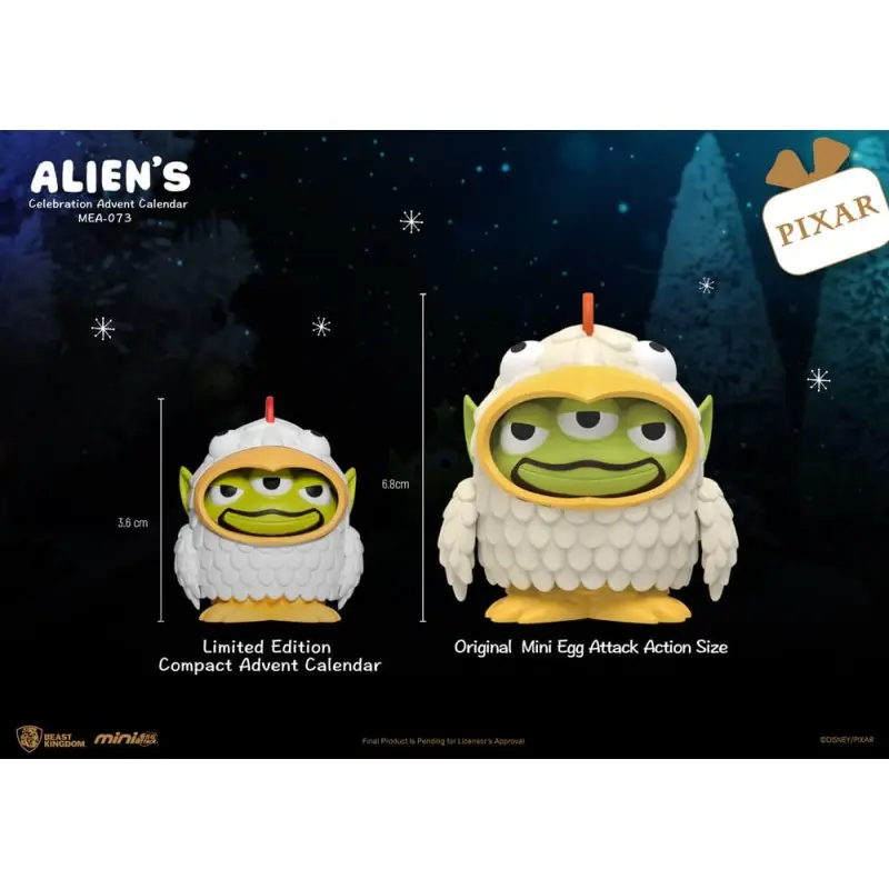 Toy Story calendrier de l'avent Mini Egg Attack Alien's celebration  | 4711385242829