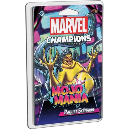 jeu : Marvel Champions : MojoMania - Paquet de scénario éditeur : Fantasy Flight Games version française