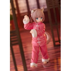 My Cat Is a Kawaii Girl statuette Palette Dress-Up Collection Kinako Nyang fu Ver. 15 cm