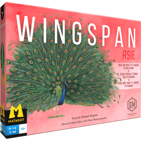 Spel: Spanwijdte - Azië Expansion
Uitgever: Matagot
Engelse versie