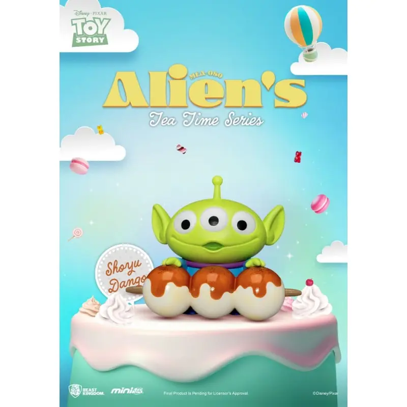 Toy Story figurines Mini Egg Attack Alien's Tea Time Series Set 10 cm | 4711385248685