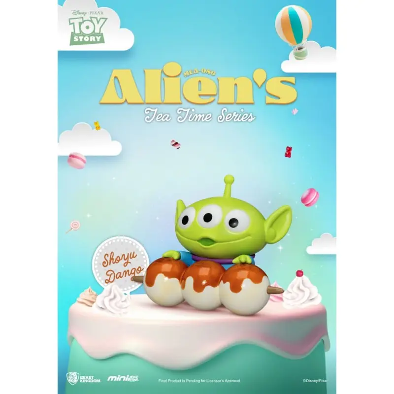 Toy Story figurines Mini Egg Attack Alien's Tea Time Series Set 10 cm | 4711385248685