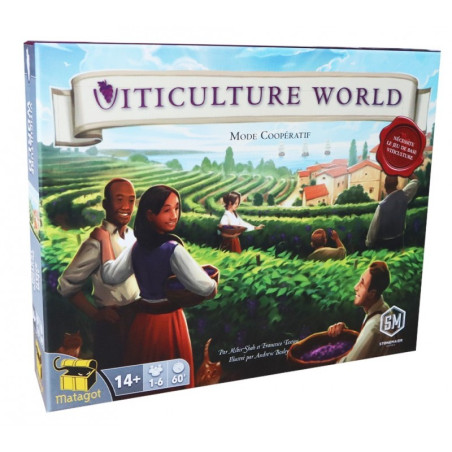 jeu : Viticulture - Ext. World
éditeur : Matagot
version française