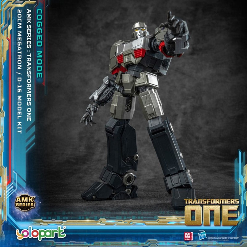 Transformers 8 figurine Plastic Model Kit AMK Series D-16 20 cm 