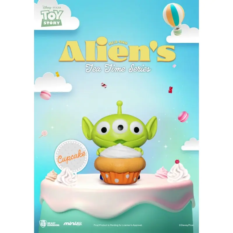 Toy Story figurines Mini Egg Attack Alien's Tea Time Series Set 10 cm | 4711385248685