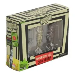 Beetlejuice Beetlejuice pack 3 figurines Immigration Hall 1 10 cm | 0634482606186