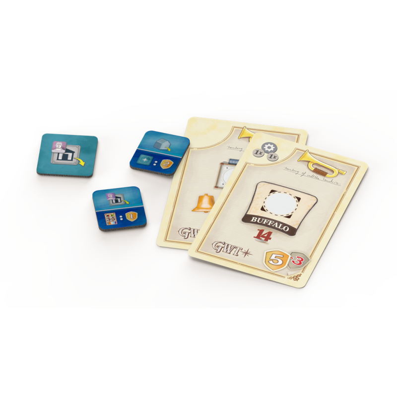 jeu : Great Western Trail 2.0 - Ext. Ruée vers le Nord
éditeur : Plan B Games
version française