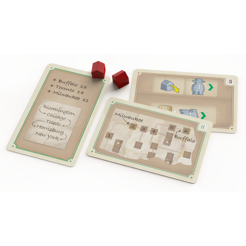 jeu : Great Western Trail 2.0 - Ext. Ruée vers le Nord
éditeur : Plan B Games
version française