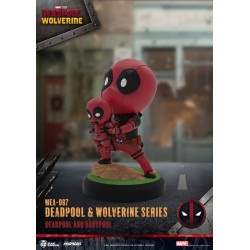 Deadpool 3 figurines Deadpool & Wolverine Series Mini Egg Attack Set 8 cm  