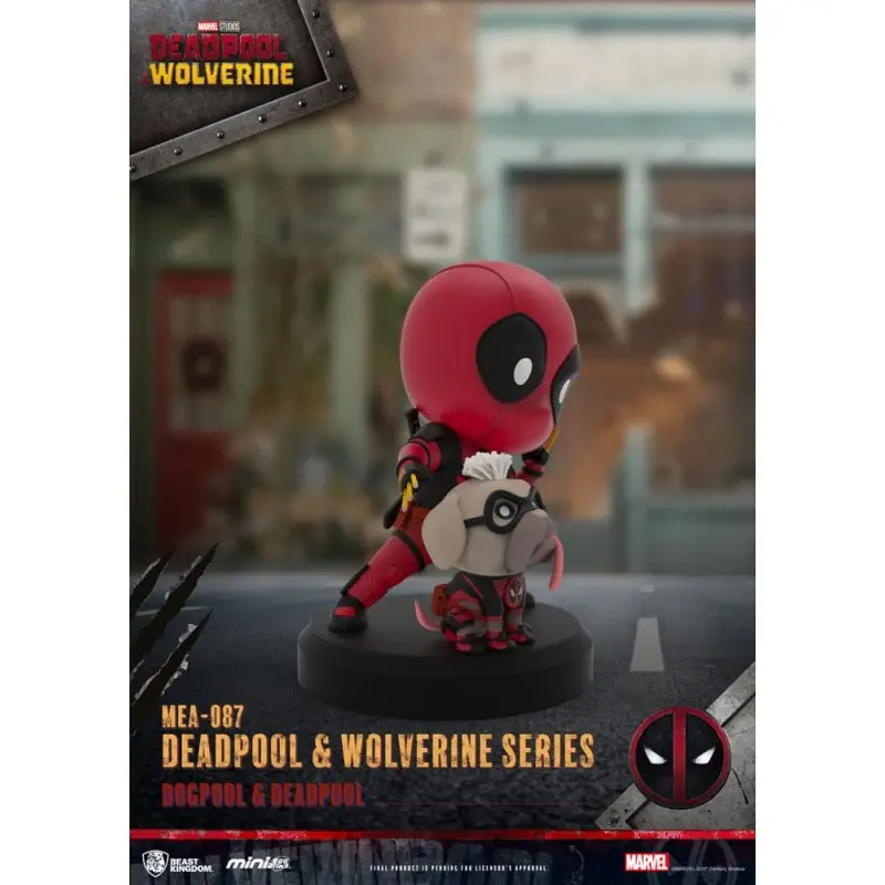 Deadpool 3 figurines Deadpool & Wolverine Series Mini Egg Attack Set 8 cm   | 4711203455127