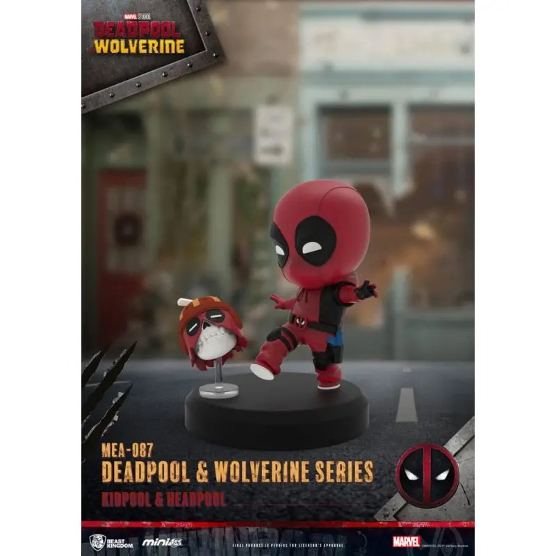 Deadpool 3 figurines Deadpool & Wolverine Series Mini Egg Attack Set 8 cm   | 4711203455127