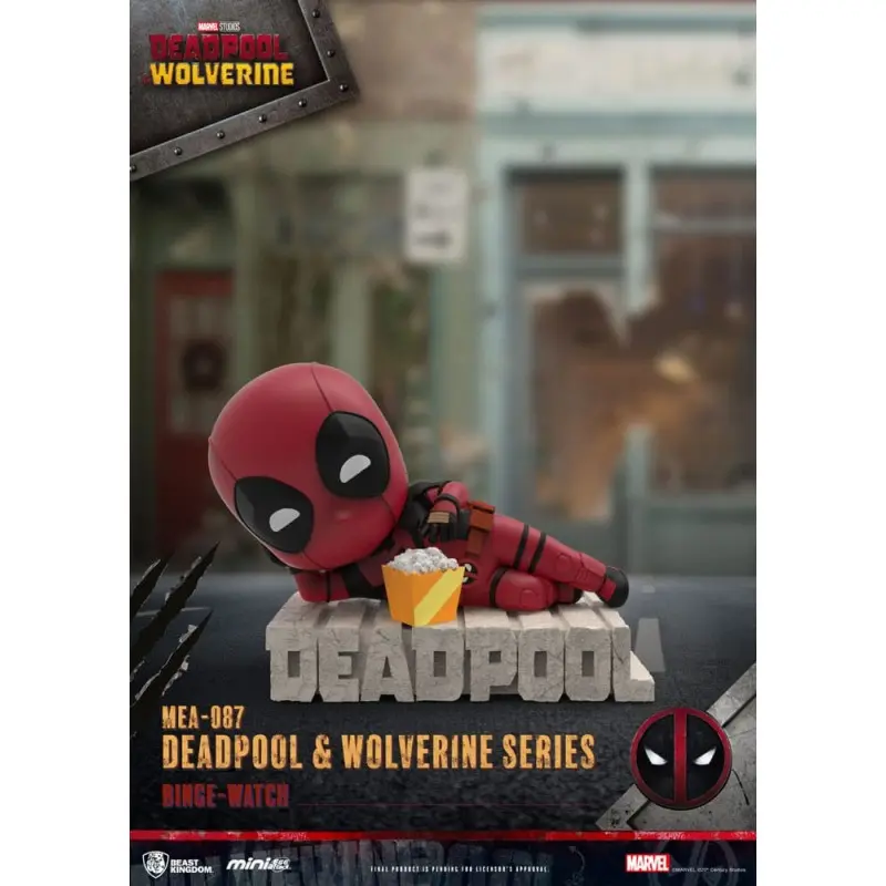 Deadpool 3 figurines Deadpool & Wolverine Series Mini Egg Attack Set 8 cm   | 4711203455127