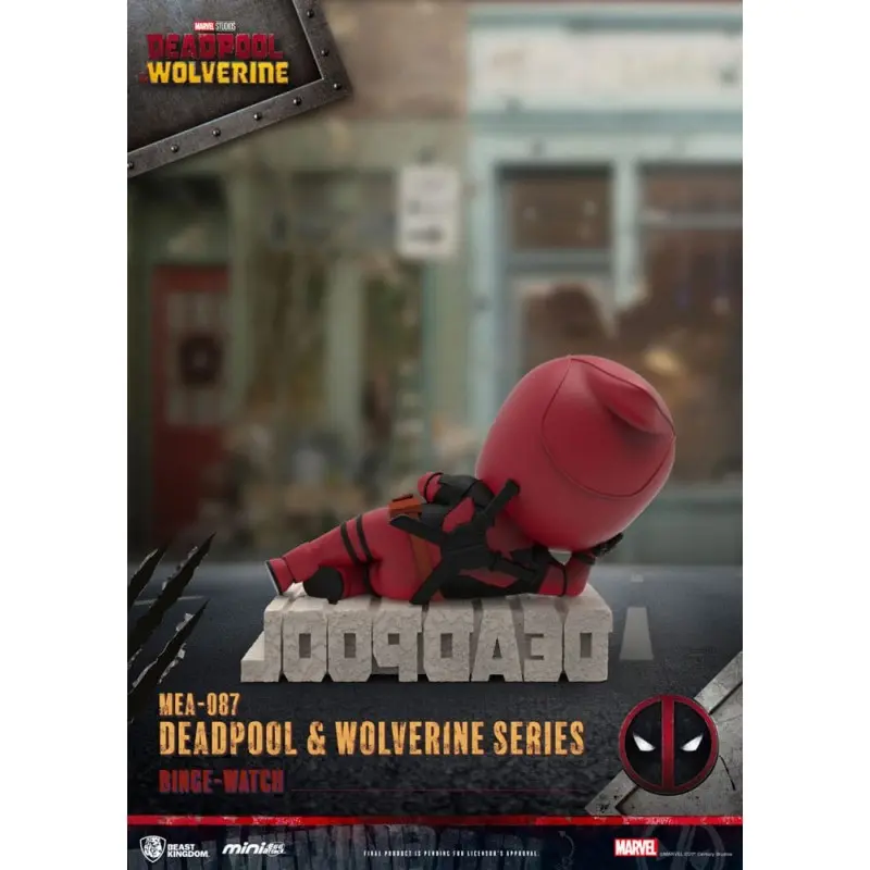 Deadpool 3 figurines Deadpool & Wolverine Series Mini Egg Attack Set 8 cm   | 4711203455127