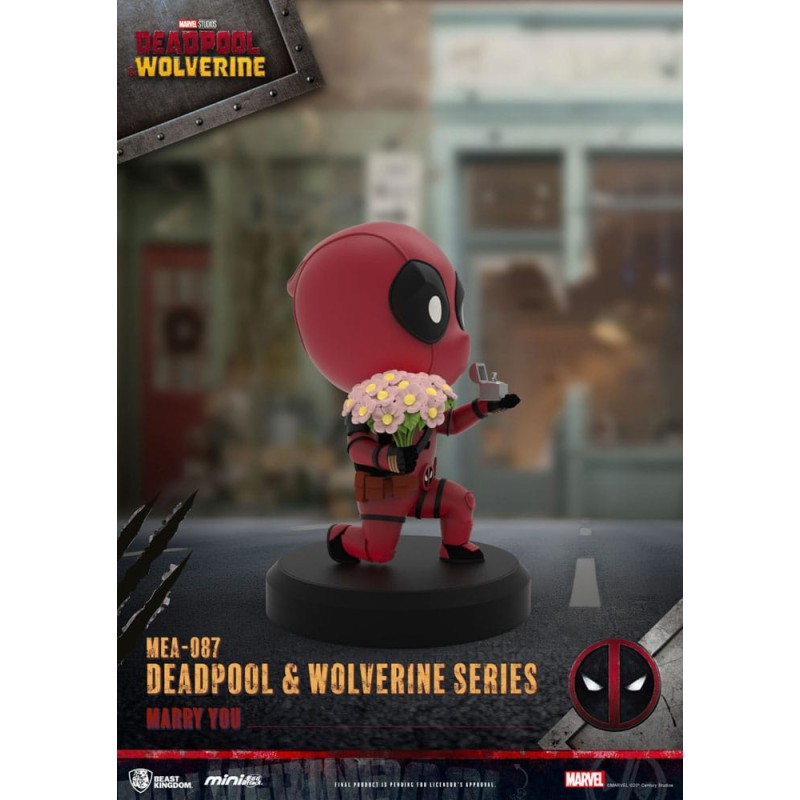 Deadpool 3 figurines Deadpool & Wolverine Series Mini Egg Attack Set 8 cm  