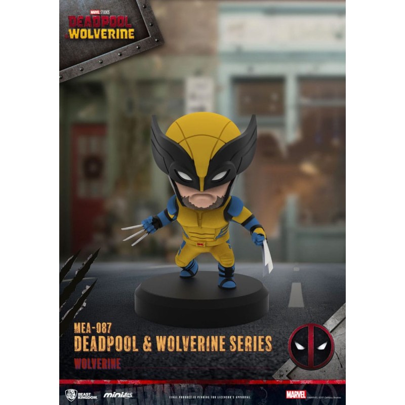 Deadpool 3 figurines Deadpool & Wolverine Series Mini Egg Attack Set 8 cm  