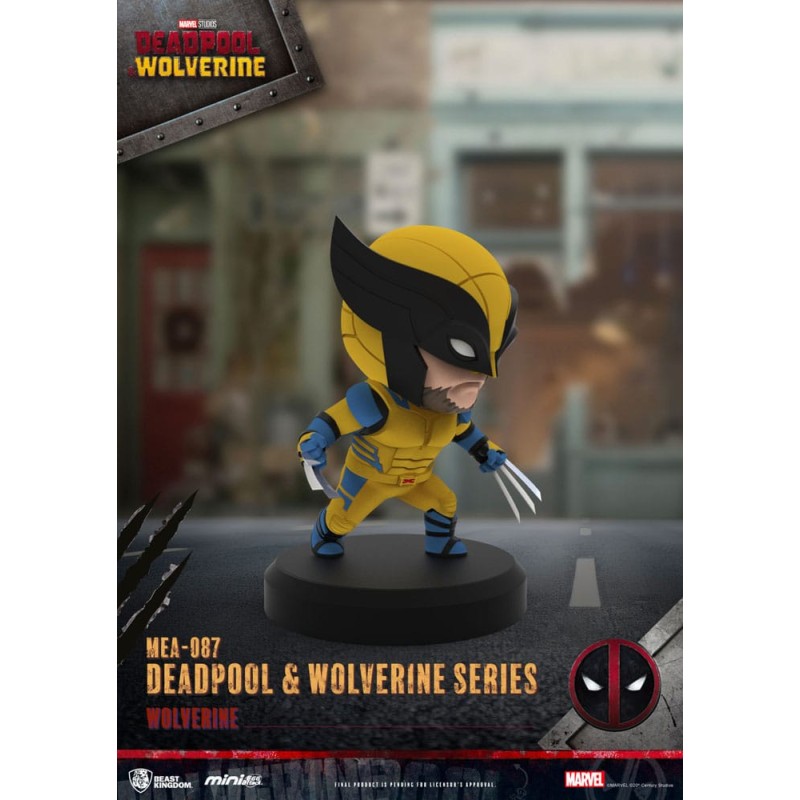 Deadpool 3 figurines Deadpool & Wolverine Series Mini Egg Attack Set 8 cm  