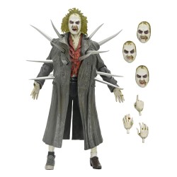 Beetlejuice (1988) diorama Trenchcoat with Spikes Inferno Room Deluxe Set 