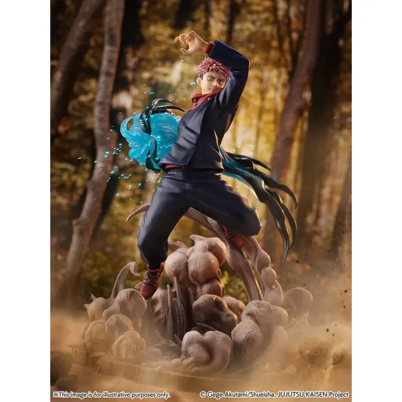 Jujutsu Kaisen statuette PVC SHIBUYA SCRAMBLE FIGURE 1/7 Yuji Itadori 31 cm | 4580769941296