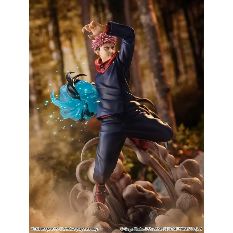 Jujutsu Kaisen statuette PVC SHIBUYA SCRAMBLE FIGURE 1/7 Yuji Itadori 31 cm | 4580769941296