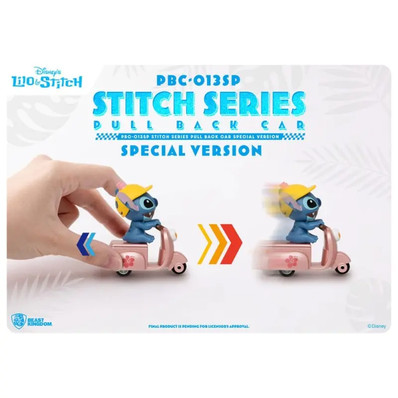 Lilo & Stitch Pull Back Car Series pack 6 voitures à friction Blind Box Special Edition | 4711385240702