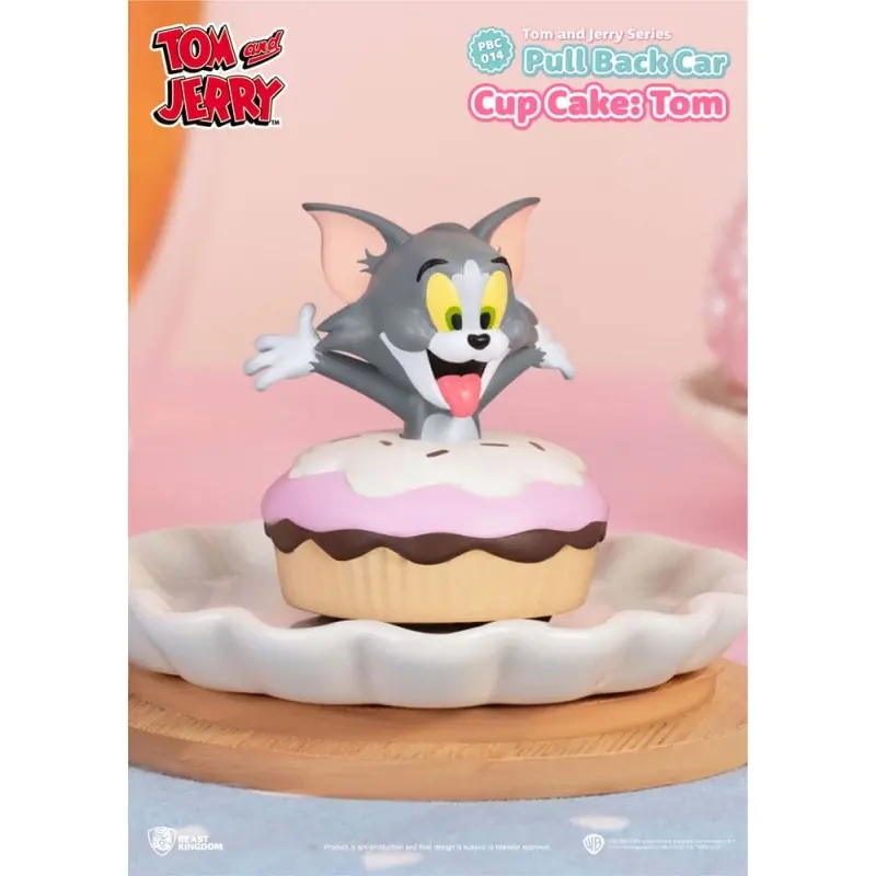 Tom & Jerry Pull Back Car Series pack 6 voitures à friction Blind Box  | 4711385243284