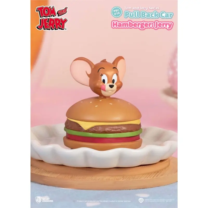 Tom & Jerry Pull Back Car Series pack 6 voitures à friction Blind Box  | 4711385243284