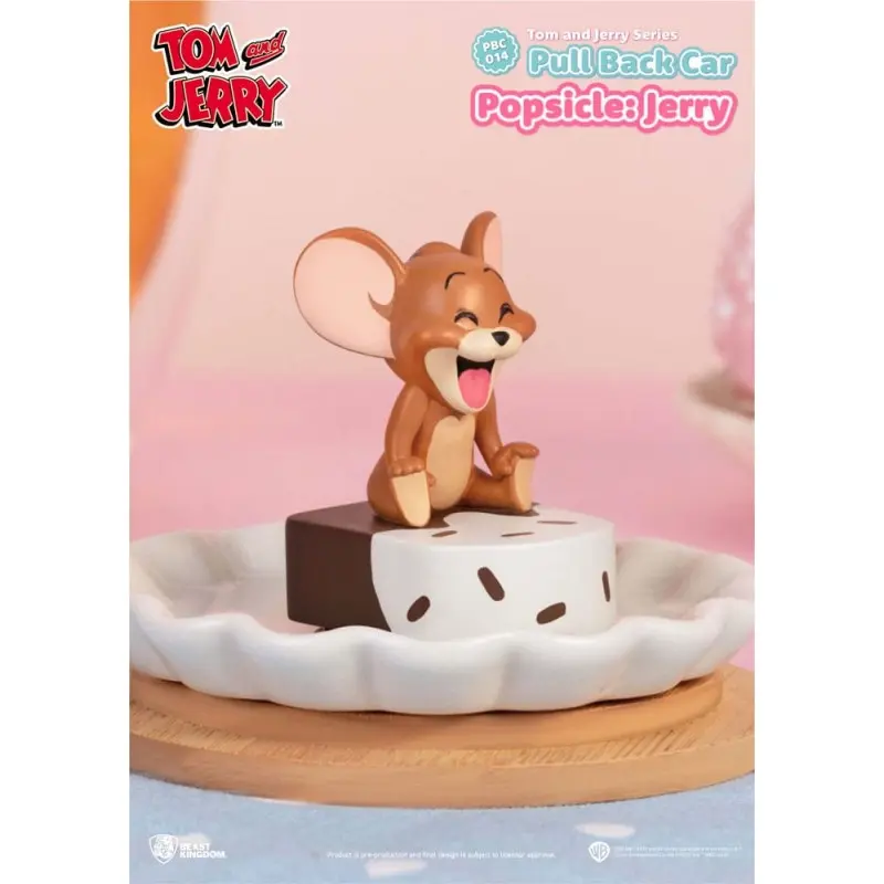 Tom & Jerry Pull Back Car Series pack 6 voitures à friction Blind Box  | 4711385243284