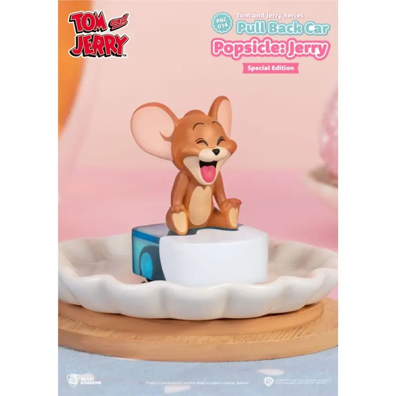 Tom & Jerry Pull Back Car Series pack 6 voitures à friction Blind Box  | 4711385243284