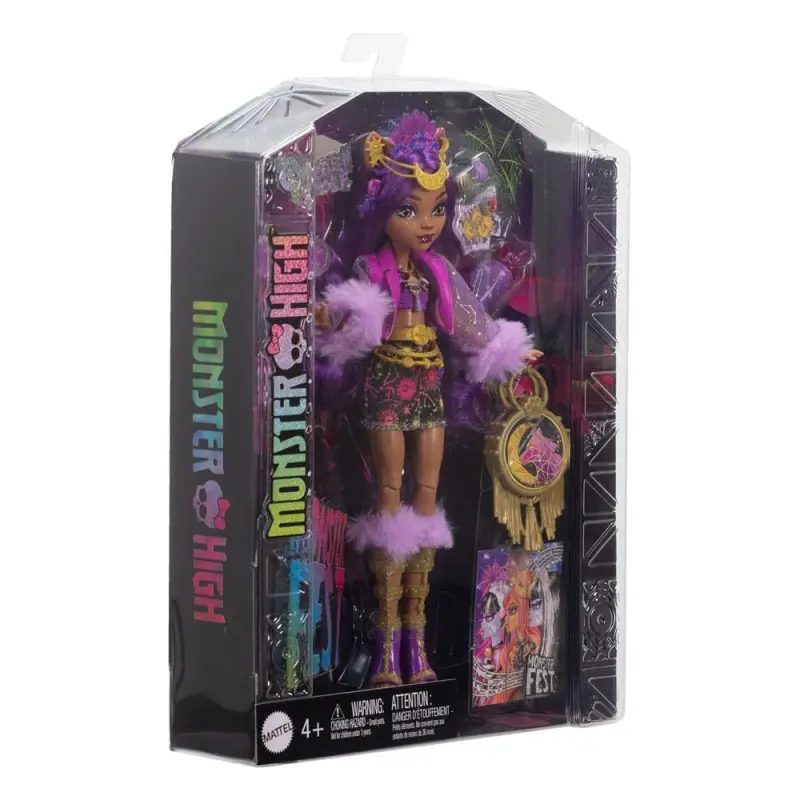 Monster High poupée Clawdeen Wolf Monster Fest 25 cm | 0194735230686