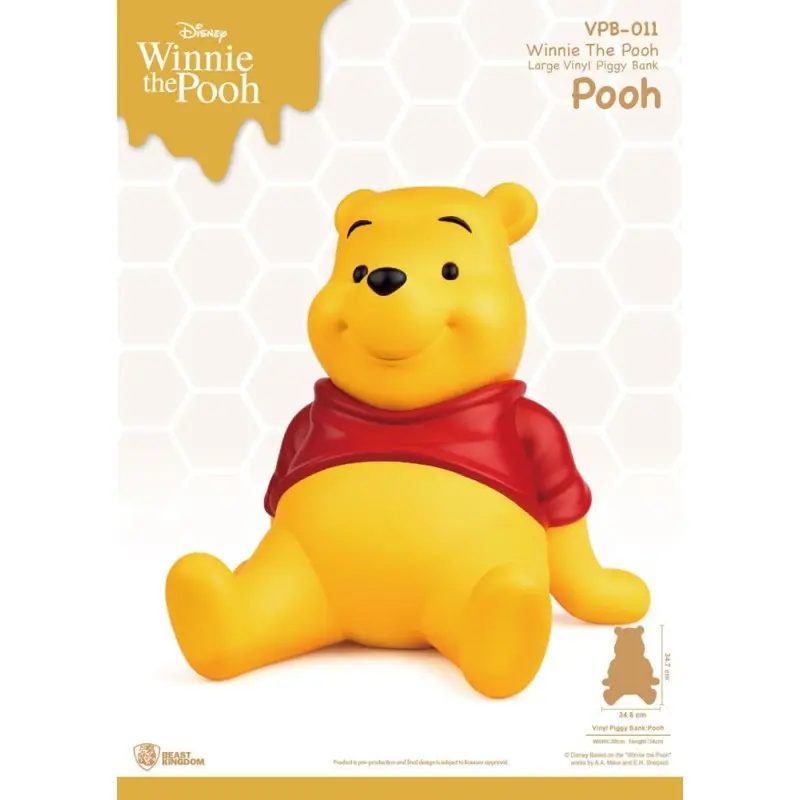 Winnie l´ourson Piggy Bank tirelire Winnie 46 cm | 4711203445203