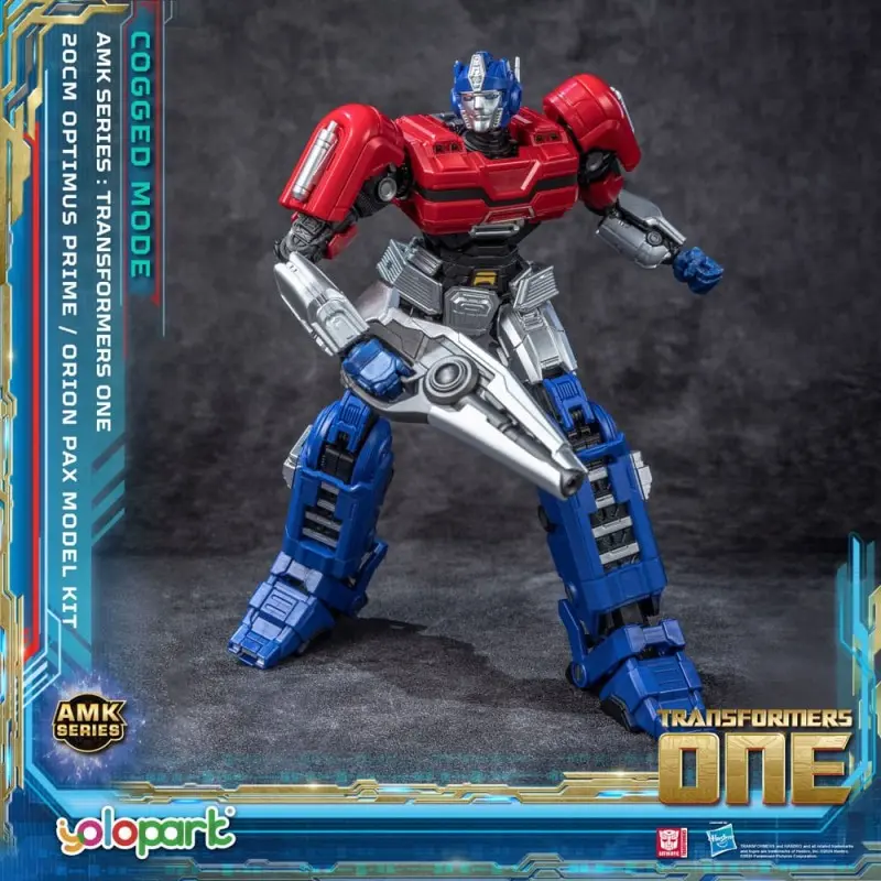 Transformers 8 figurine Plastic Model Kit AMK Series Orion Pax 20 cm  | 4897131750685