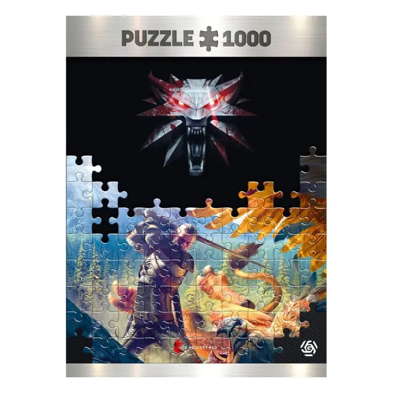 The Witcher puzzle Premium Griffin Fight (1000 pièces) | 5908305231233