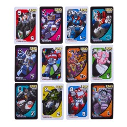 Transformers jeu de cartes UNO Flip!