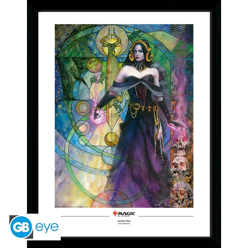 licence : Magic: The Gathering
produit : Poster encadré "Liliana Vess"
marque : GB Eye