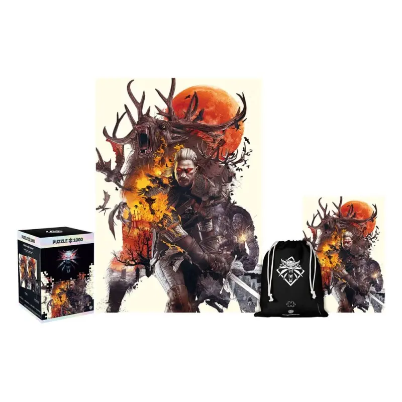 The Witcher puzzle Premium Monsters (1000 pièces) | 5908305231936