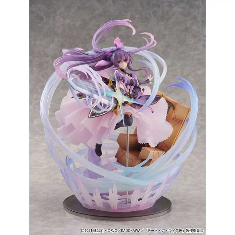 Date A Live IV statuette PVC SHIBUYA SCRAMBLE FIGURE 1/6 Tohka Yatogami Princess Amethyst Dress Ver. 32 cm | 4580769941678