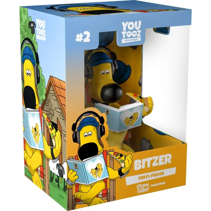 Shaun the Sheep Vinyl figurine Bitzer 12 cm | 0127274200698