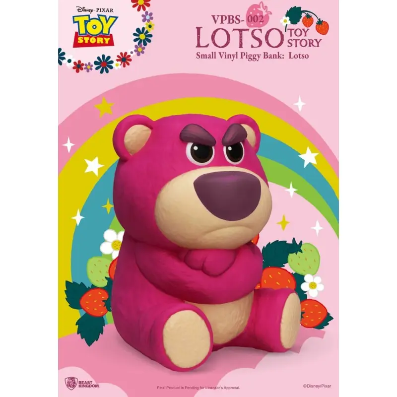 Toy Story Piggy Bank tirelire Lotso 24 cm | 4711385244731