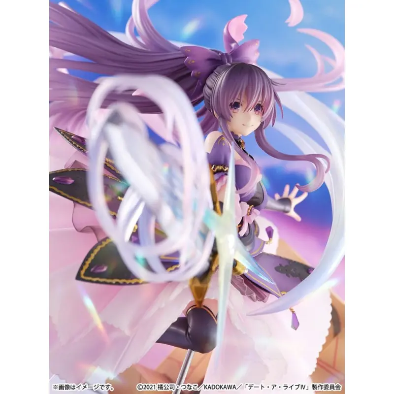 Date A Live IV statuette PVC SHIBUYA SCRAMBLE FIGURE 1/6 Tohka Yatogami Princess Amethyst Dress Ver. 32 cm | 4580769941678