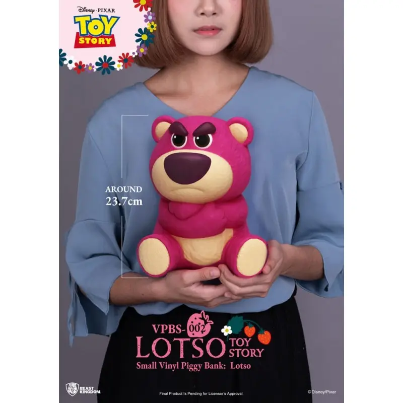 Toy Story Piggy Bank tirelire Lotso 24 cm | 4711385244731